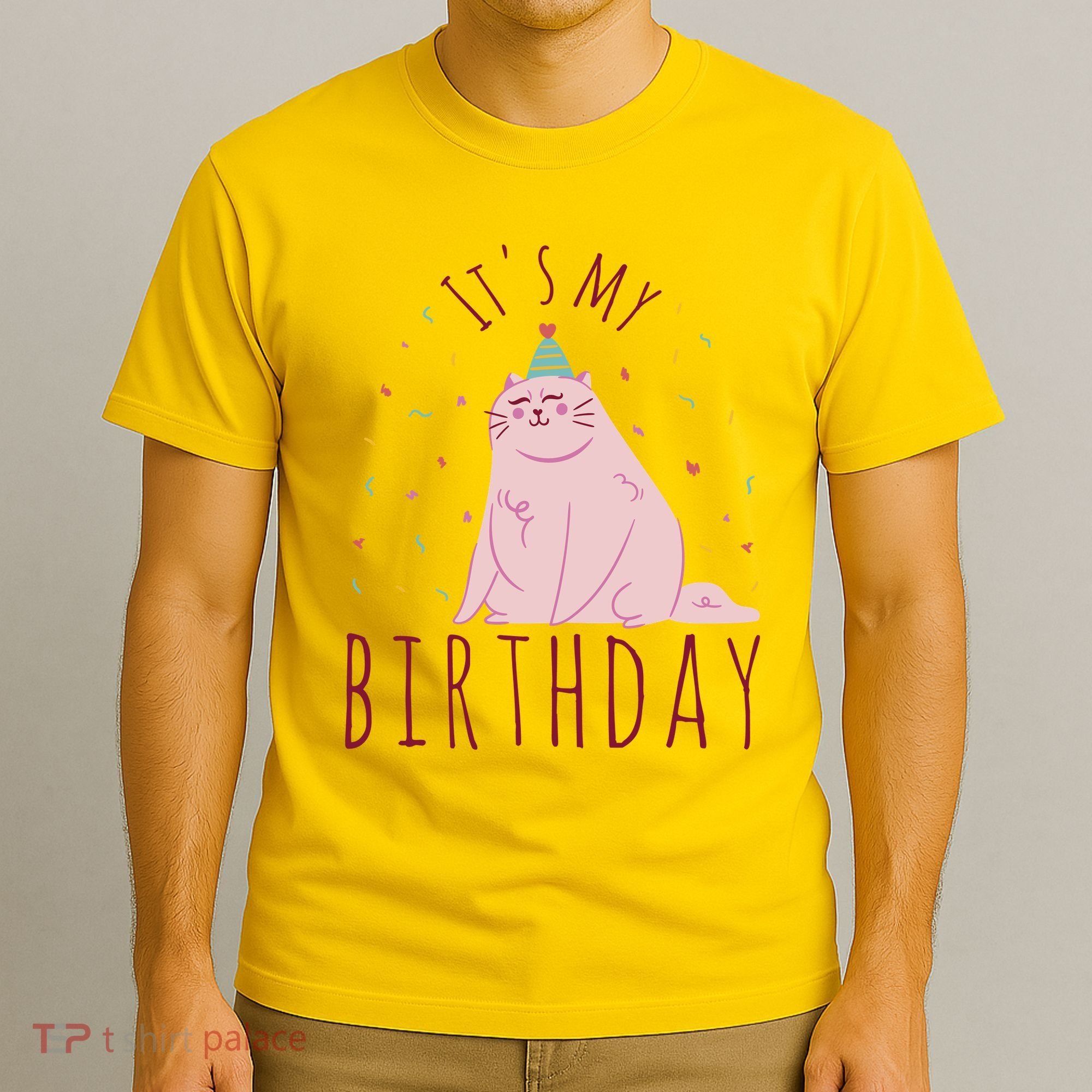 It's My Birthday Cat T-Shirt
