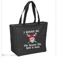 I Might Be The Reason The Rum Is Gone Pirate Day Tote Bag thumb 2