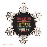 I May Be Old But Got To See The World Before It Went To Ornament thumb 0
