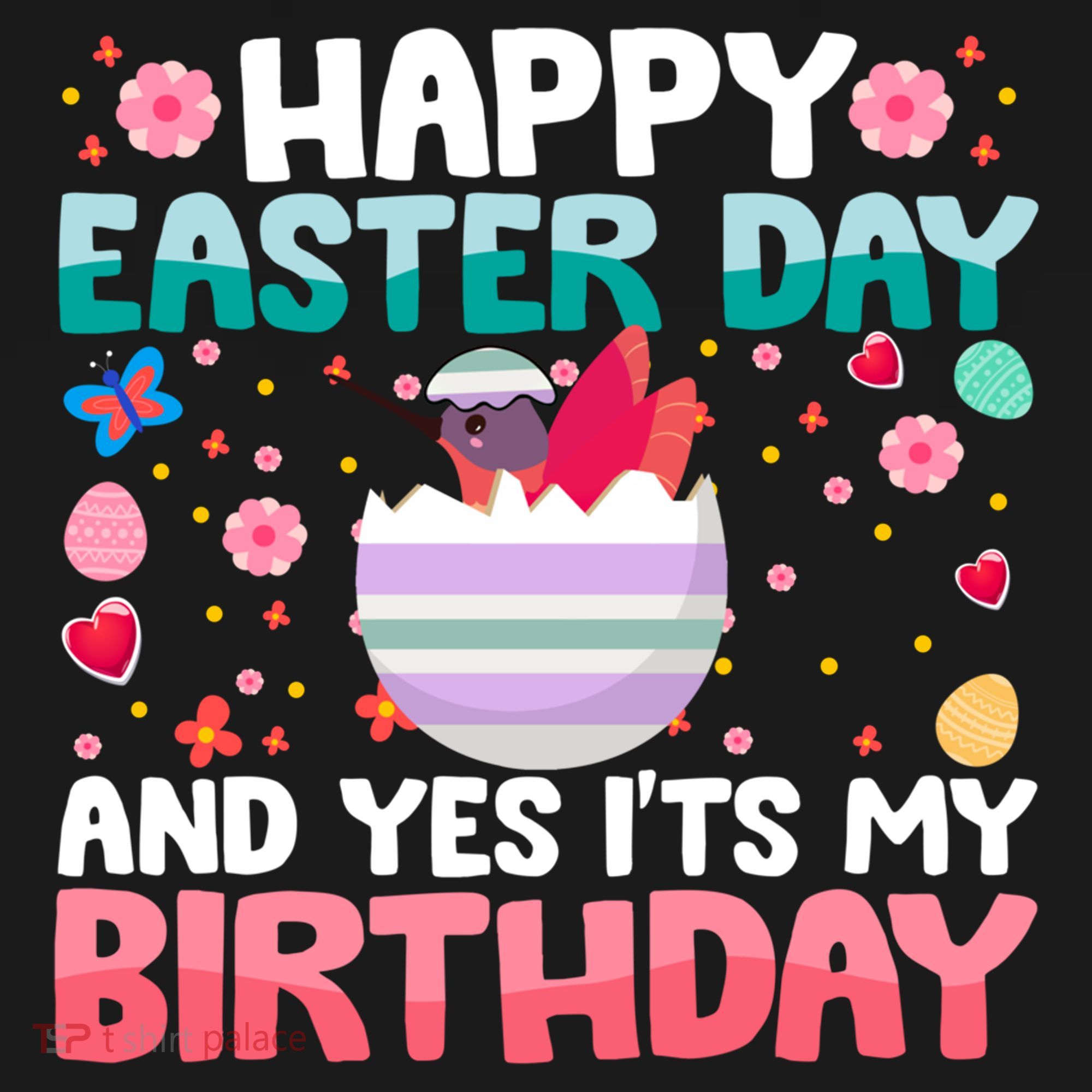 It's My Birthday And Easter Day Happy To Me You Hummingbird Cute Gift Ornament