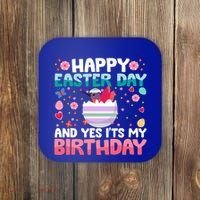 It's My Birthday And Easter Day Happy To Me You Hummingbird Cute Gift Coaster thumb 0