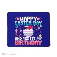 It's My Birthday And Easter Day Happy To Me You Hummingbird Cute Gift Mousepad thumb 0