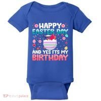 It's My Birthday And Easter Day Happy To Me You Hummingbird Cute Gift Baby Bodysuit thumb 0
