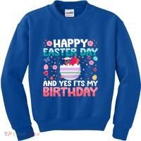 It's My Birthday And Easter Day Happy To Me You Hummingbird Cute Gift Kids Sweatshirt thumb 0
