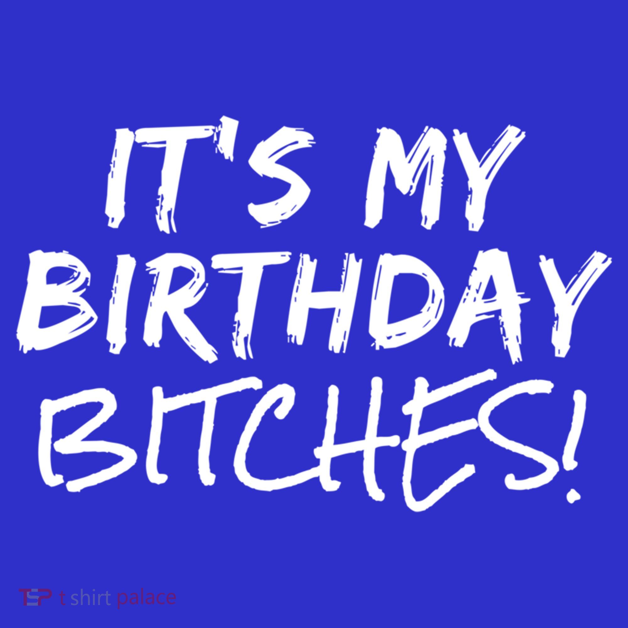 It's My Birthday Bitches Funny Birthday Gift Sweatshirt