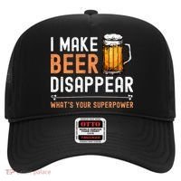 I Make Beer Disappear Whats Your Superpower Funny Drinking Hat thumb 0