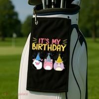 It's My Birthday Boo Cute Golf Towel thumb 2