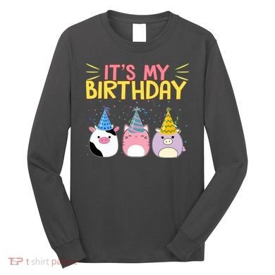 It's My Birthday Boo Cute Long Sleeve Shirt