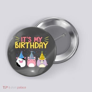 It's My Birthday Boo Cute Button
