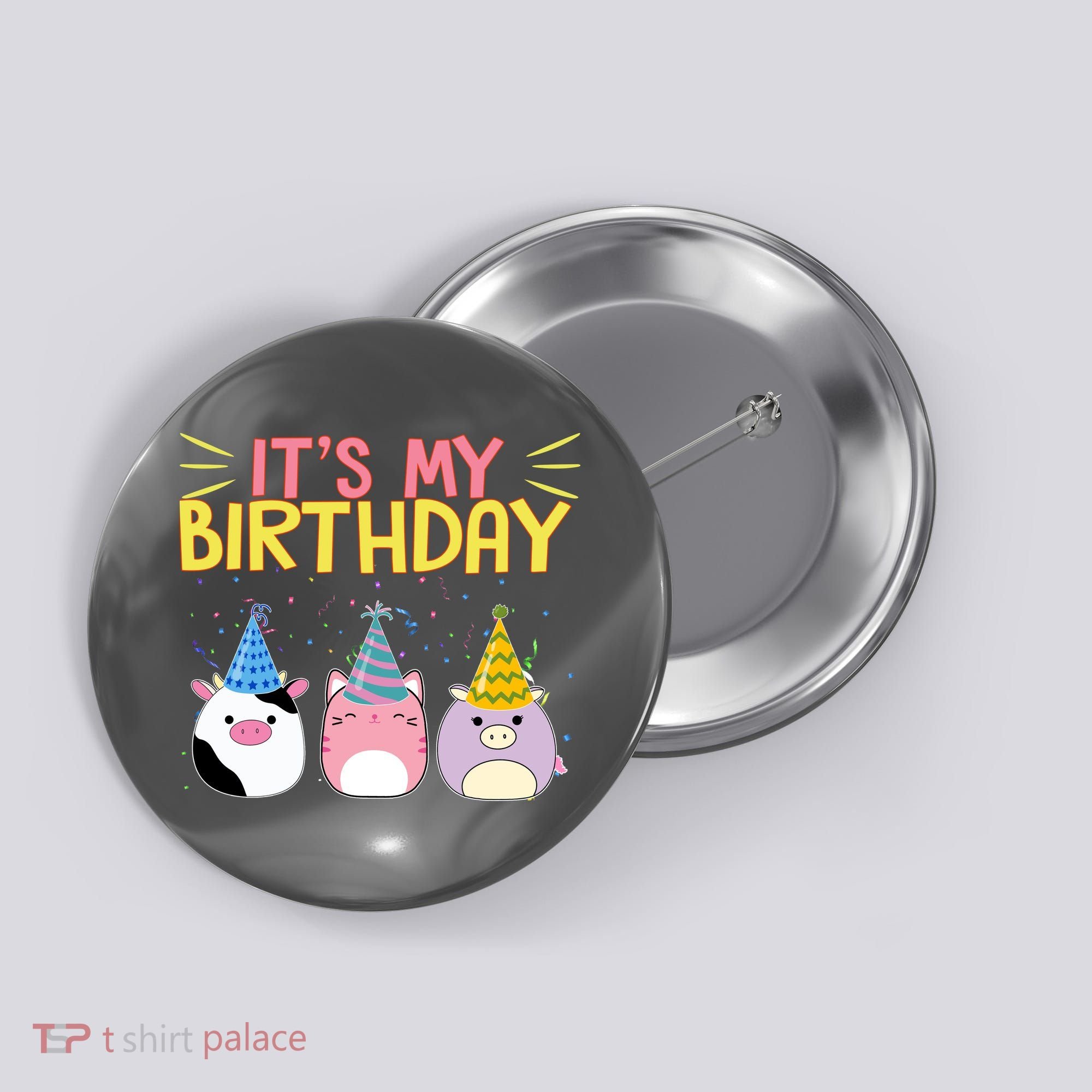 It's My Birthday Boo Cute Button