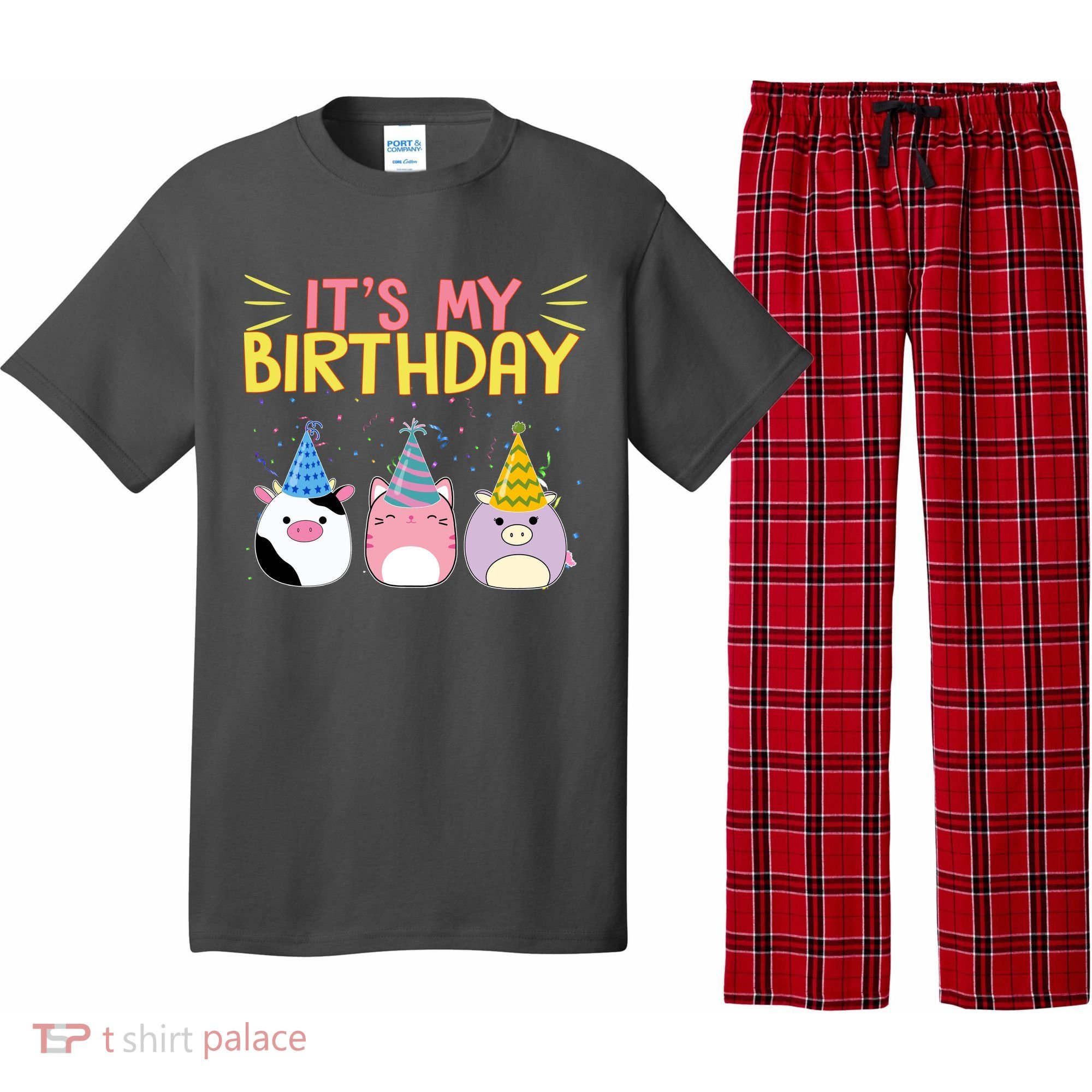 It's My Birthday Boo Cute Pajama Set
