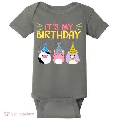 It's My Birthday Boo Cute Baby Bodysuit