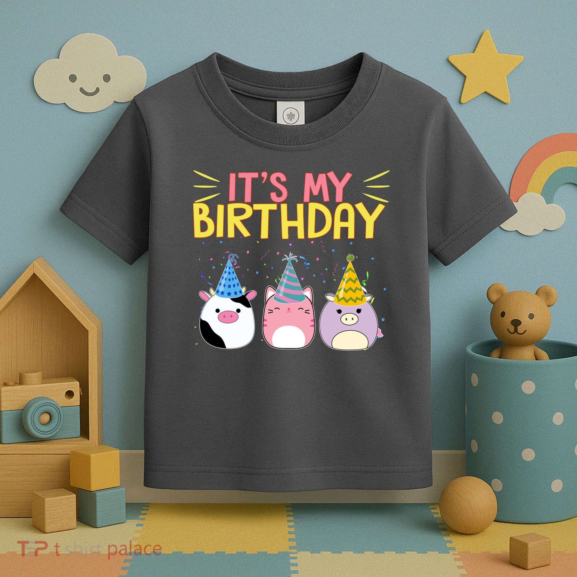 It's My Birthday Boo Cute Toddler T-Shirt
