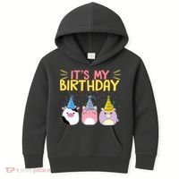 It's My Birthday Boo Cute Kids Hoodie thumb 0
