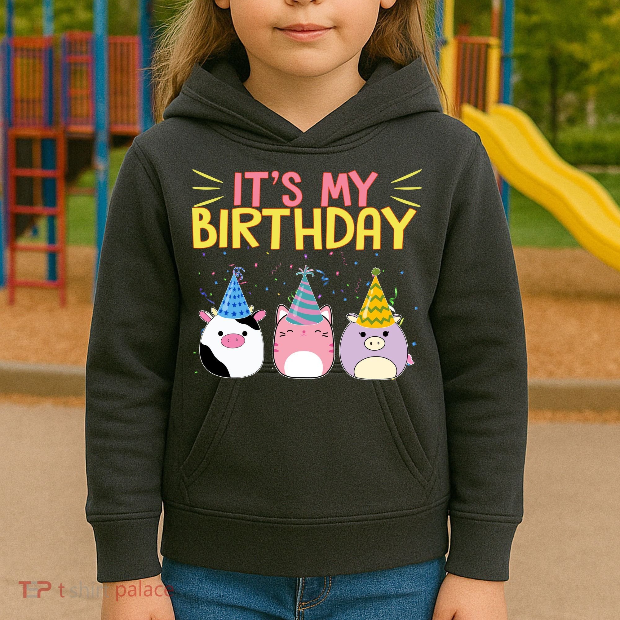 It's My Birthday Boo Cute Kids Hoodie