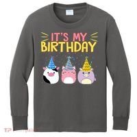 It's My Birthday Boo Cute Kids Long Sleeve Shirt thumb 0
