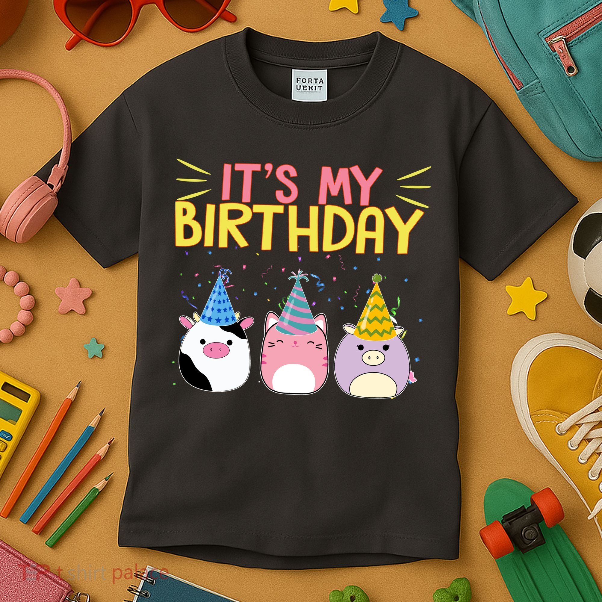 It's My Birthday Boo Cute Kids T-Shirt