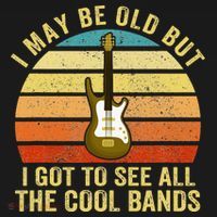 I May Be Old But I Got To See All The Cool Bands Women's Hoodie thumb 2