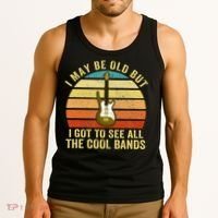 I May Be Old But I Got To See All The Cool Bands Tank Top thumb 3