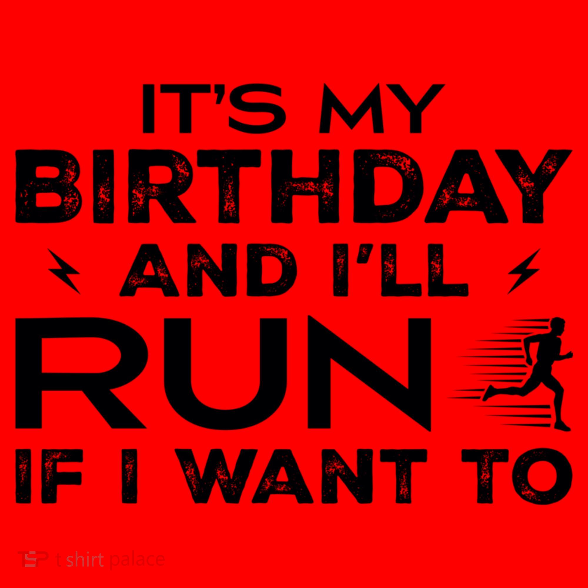 It’S My Birthday And I’Ll Run If I Want To Fun Runner’S Santa Hat