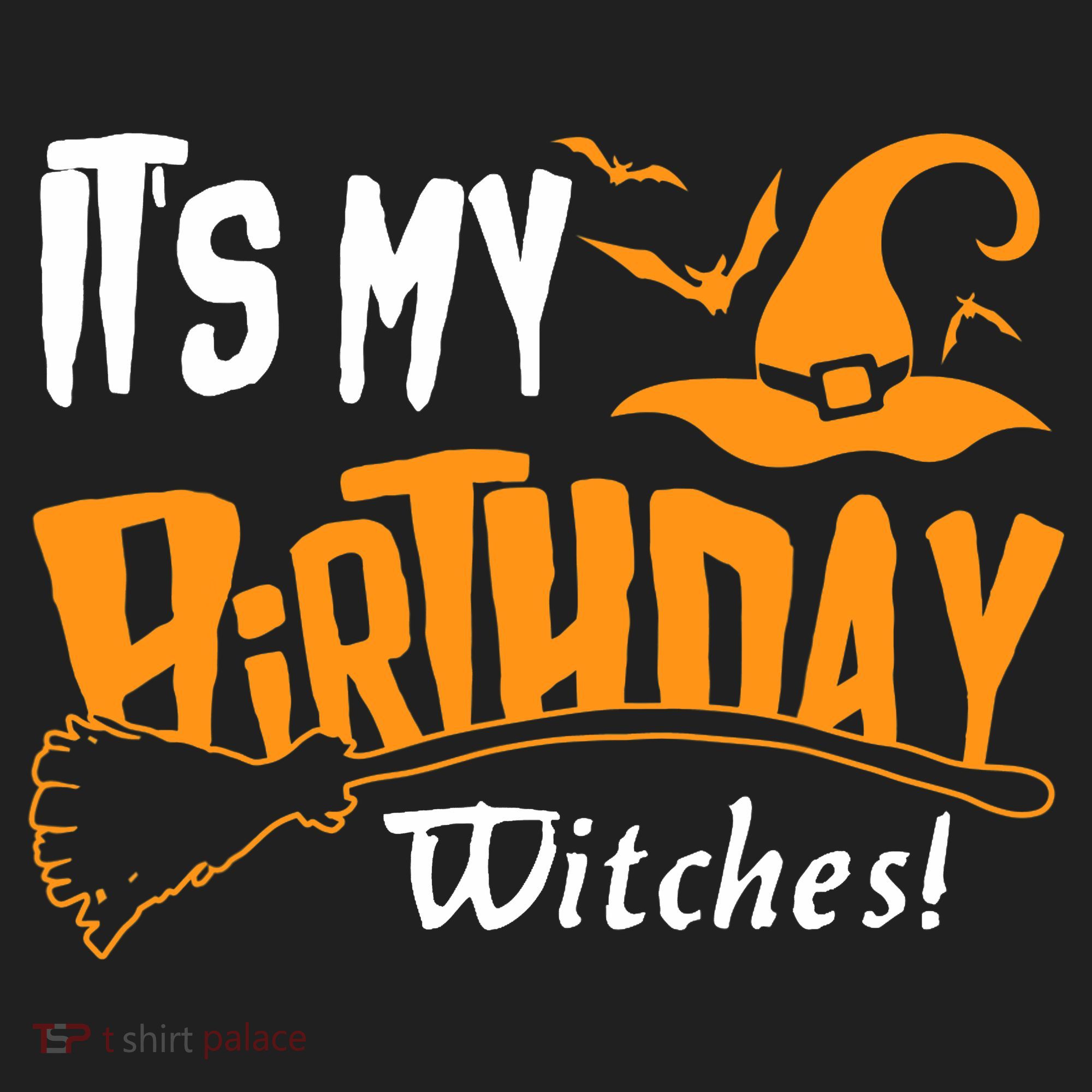 Its My Birthday Witch Halloween October Birthday Beanie