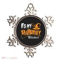 Its My Birthday Witch Halloween October Birthday Ornament thumb 0