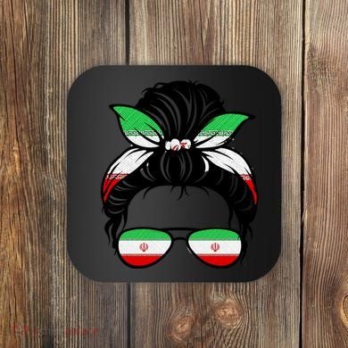 Iran Messy Bun Support Iran IranIran Coaster
