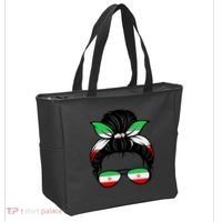 Iran Messy Bun Support Iran IranIran Tote Bag thumb 2