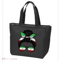 Iran Messy Bun Support Iran IranIran Tote Bag thumb 3
