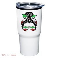 Iran Messy Bun Support Iran IranIran Tumbler thumb 0