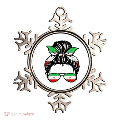 Iran Messy Bun Support Iran IranIran Ornament