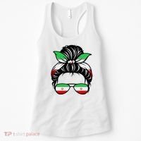 Iran Messy Bun Support Iran IranIran Women's Tank Top thumb 0