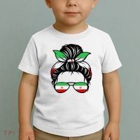 Iran Messy Bun Support Iran IranIran Toddler T-Shirt thumb 2