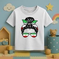 Iran Messy Bun Support Iran IranIran Toddler T-Shirt thumb 3