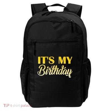 It's My Birthday Backpack