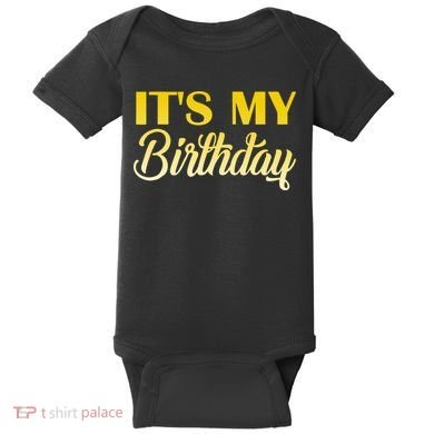 It's My Birthday Baby Bodysuit