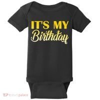 It's My Birthday Baby Bodysuit thumb 0