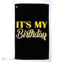 It's My Birthday Golf Towel thumb 0