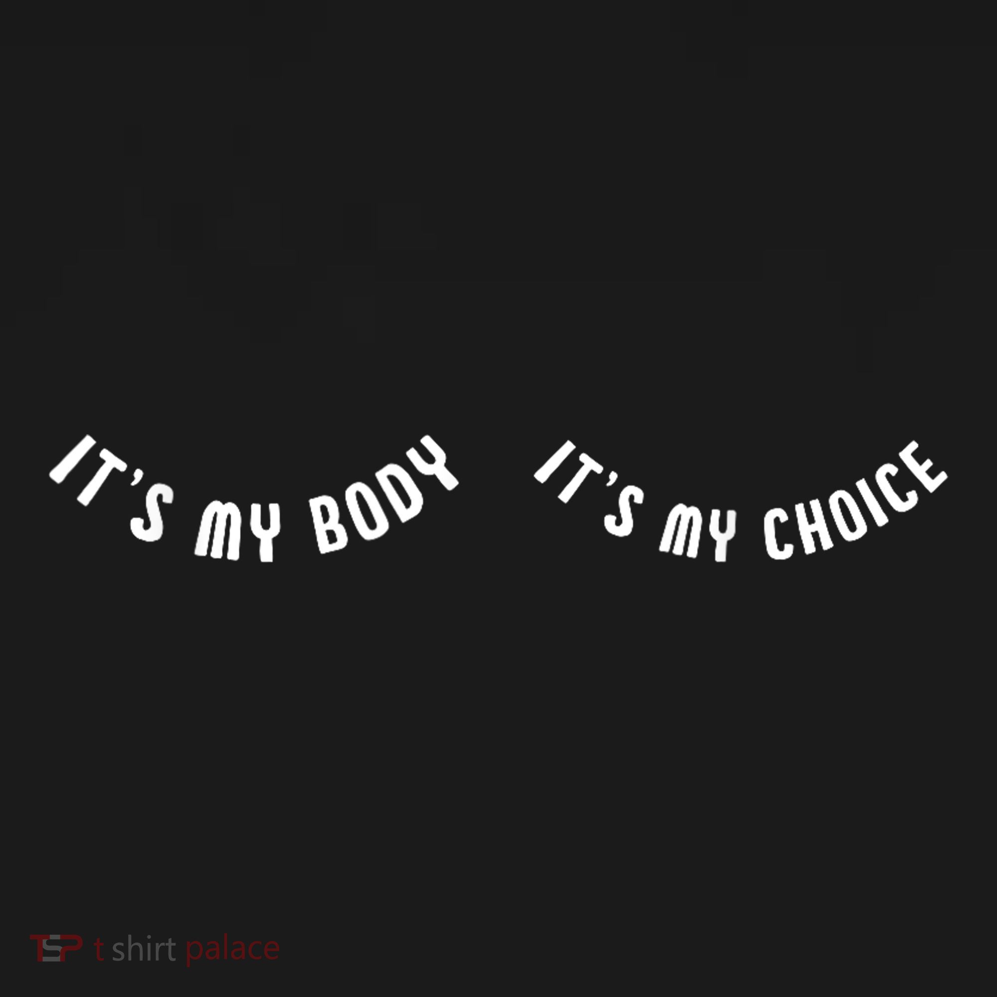 Its My Body Its My Choice Cute Feminist Women's Hoodie