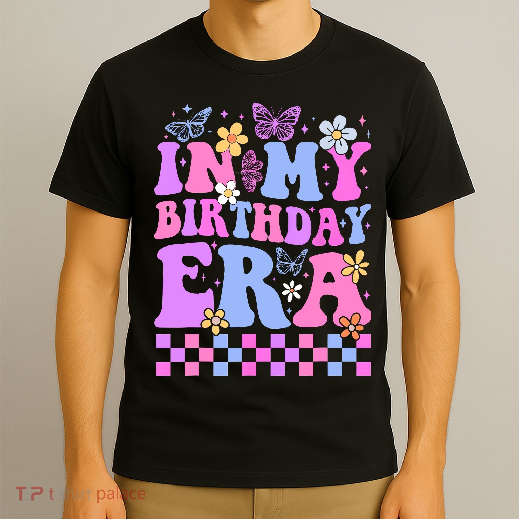 In My Birthday Era Retro Funny Bday Gifts Girl T-Shirt