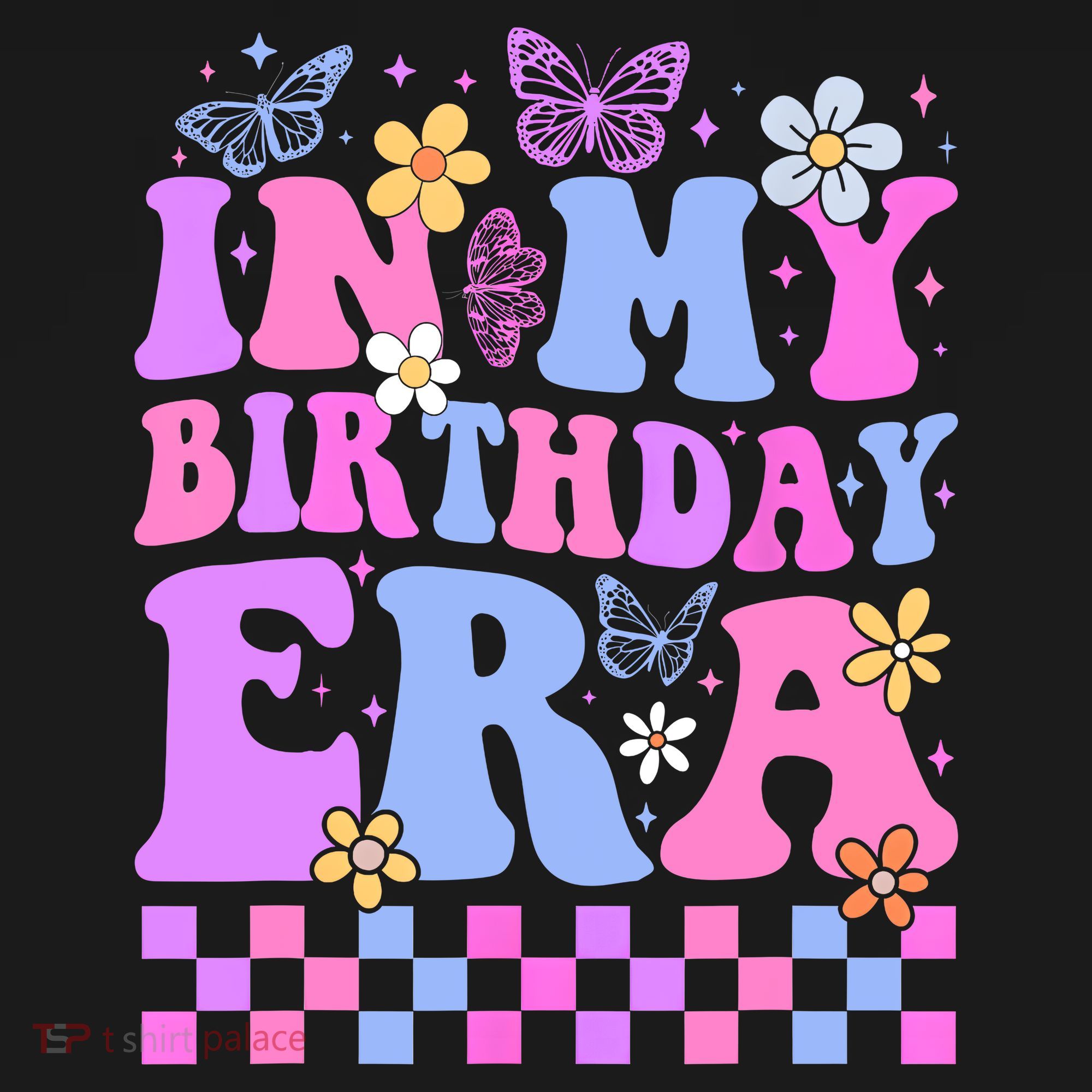 In My Birthday Era Retro Funny Bday Gifts Girl T-Shirt