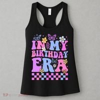 In My Birthday Era Retro Funny Bday Gifts Girl Women's Tank Top thumb 3