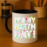 ItS My Birthday Teens Confetti Coffee Mug thumb 4