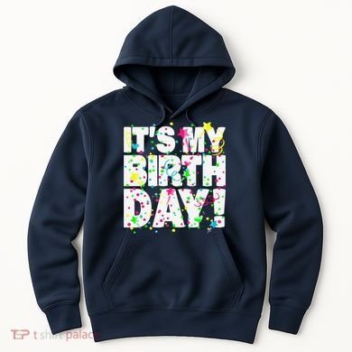 ItS My Birthday Teens Confetti Hoodie