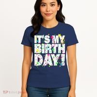 ItS My Birthday Teens Confetti Women's T-Shirt thumb 4