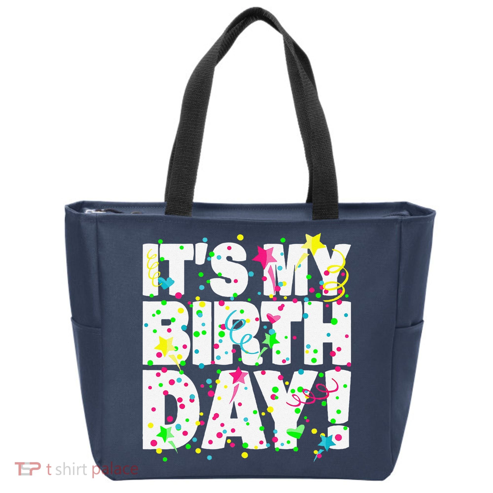 ItS My Birthday Teens Confetti Tote Bag