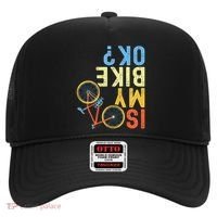 Is My Bike Ok Funny Cycling Cyclist Hat thumb 0