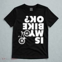 Is My Bike OK Tshirt Funny Mountain Bike T-Shirt thumb 5