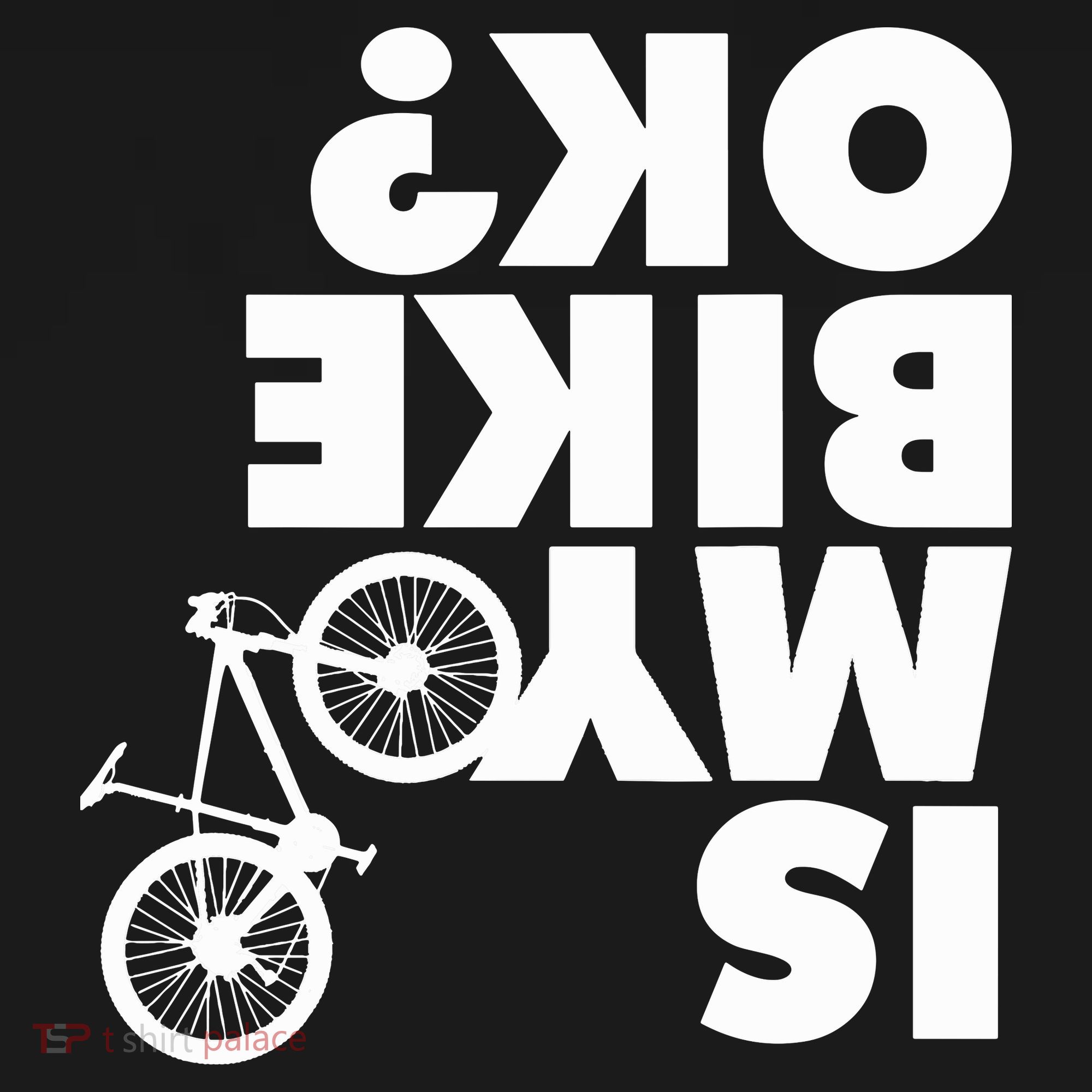Is My Bike OK Tshirt Funny Mountain Bike Visor