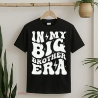 In My Big Brother Era Pregnancy Announcement For Brother T-Shirt thumb 2